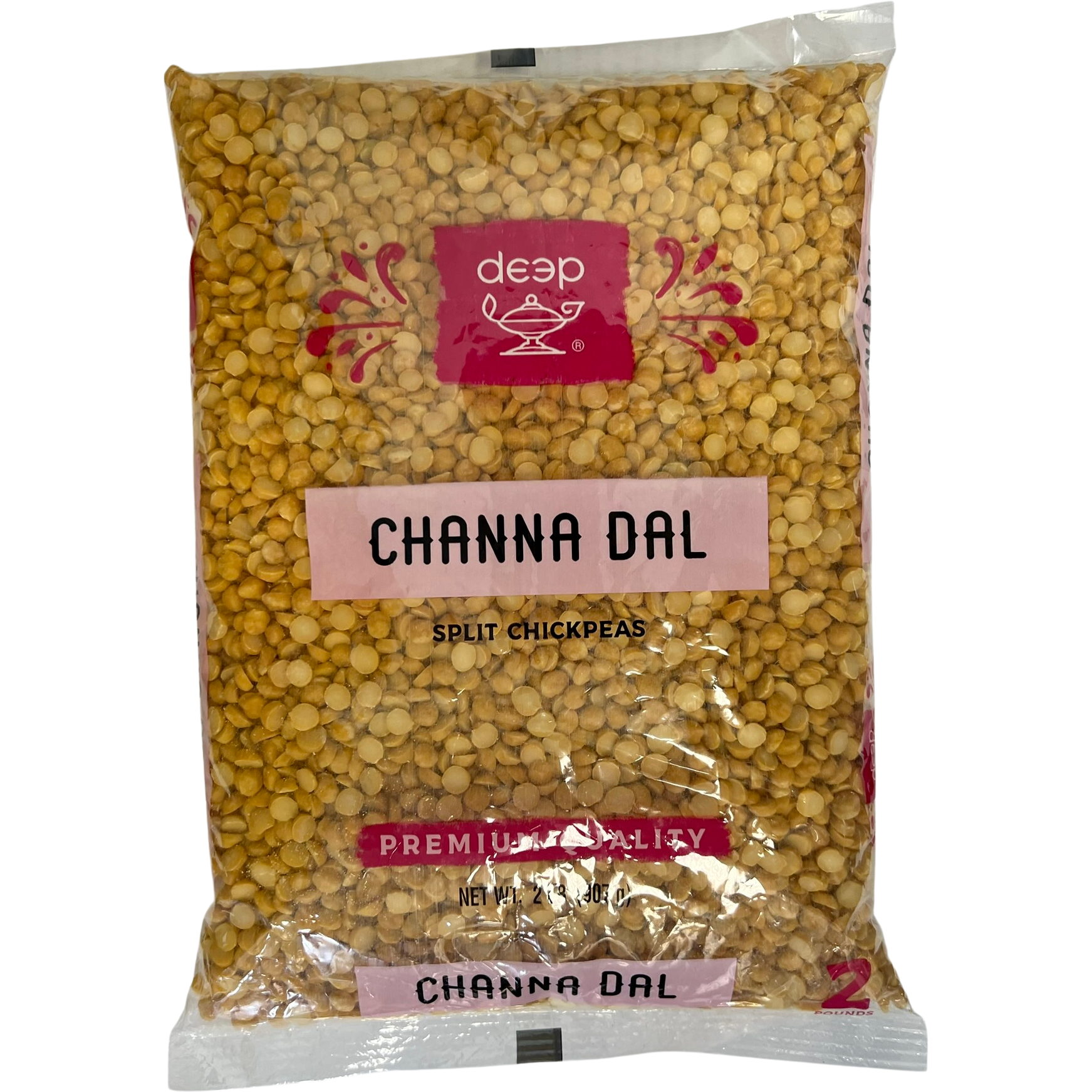 Case of 20 - Deep Chana Dal Split Chickpeas - 907 Gm (2 Lb)