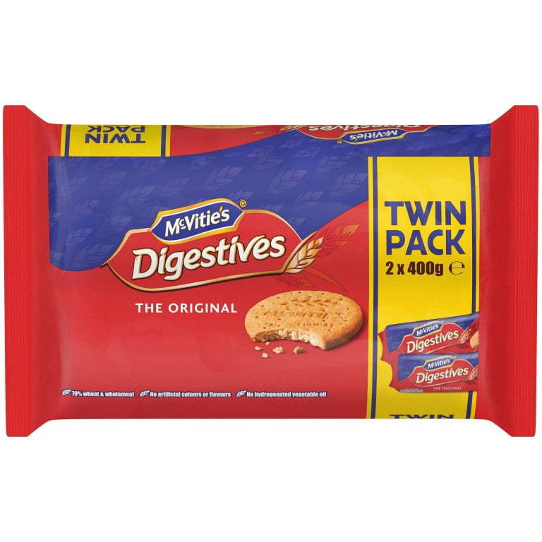 McVitie's Digestives The Original Tin Pack - 360 Gm (1.9 Lb)