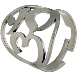 Om Metal Ring