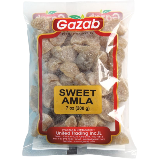 Gazab Sweet Amla Candy - 200 Gm (7.0 Oz)