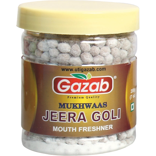 Case of 24 - Gazab Mukhwaas Jeera Goli - 7 Oz (200 Gm)