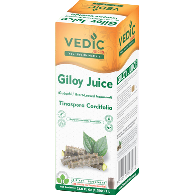 Vedic Giloy Juice - 1 L (33.8 Fl Oz)