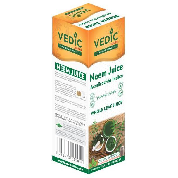 Vedic Neem Juice - 1 L (33.8 Fl Oz)