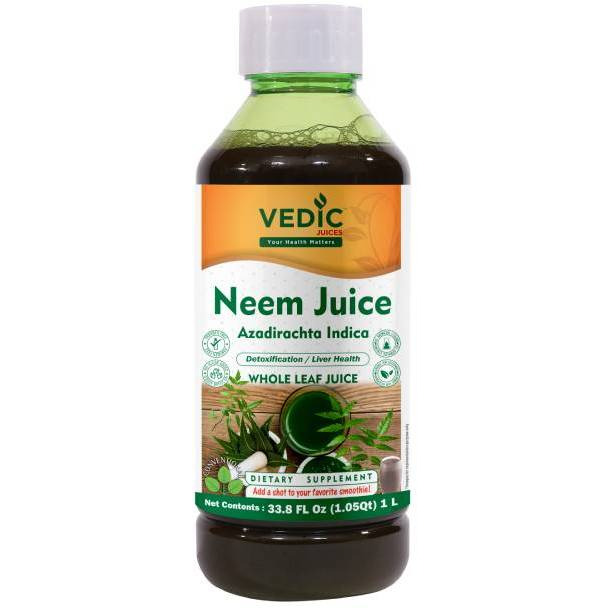 Vedic Neem Juice - 1 L (33.8 Fl Oz)