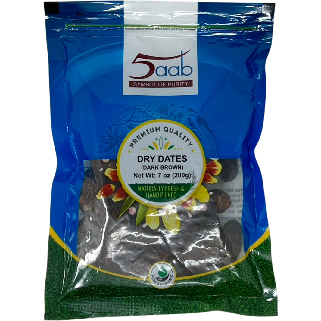 Case of 20 - 5aab Dry Dates - 200 Gm (7 Oz)