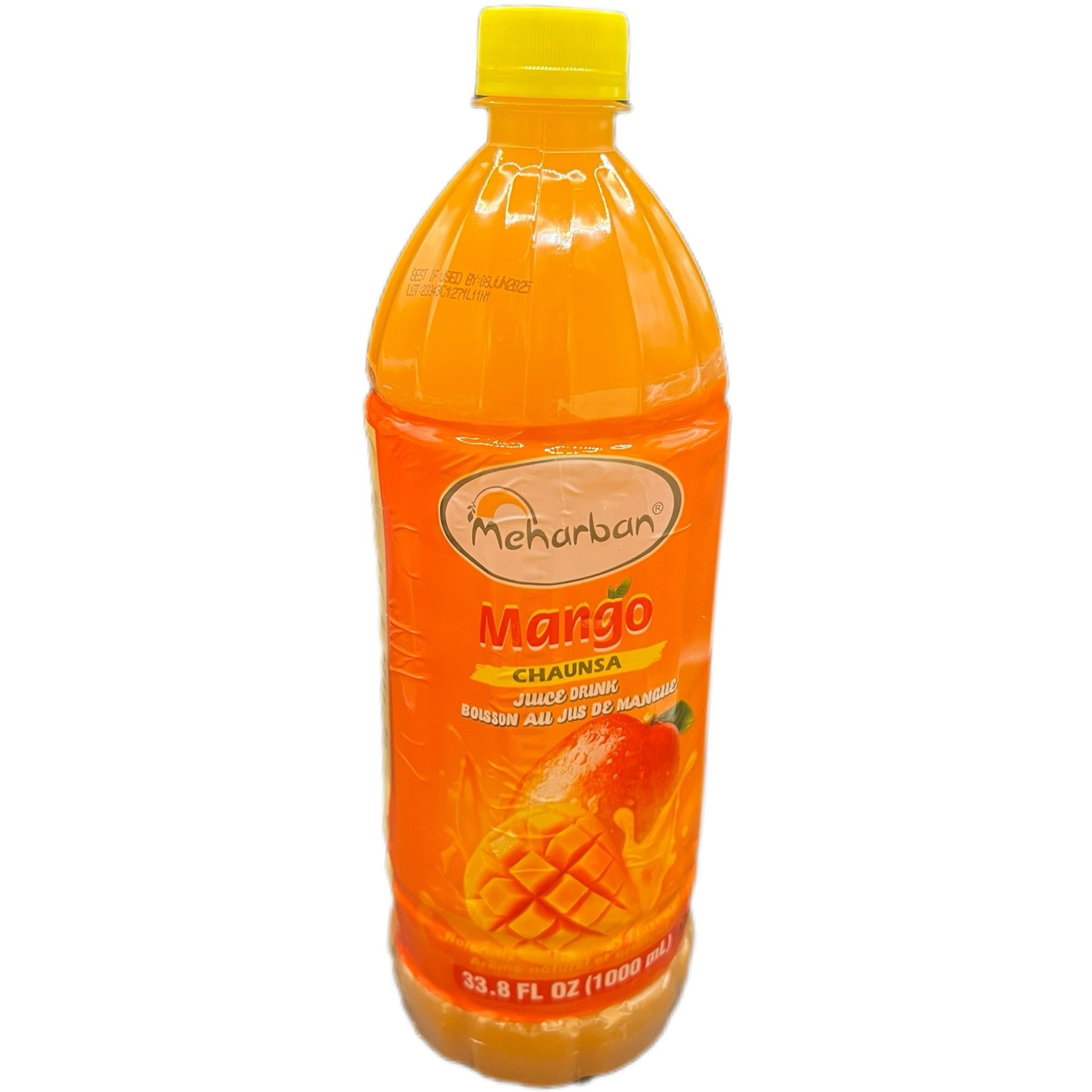 Case of 12 - Meharban Mango Juice Drink - 1 L (33.8 Fl Oz)