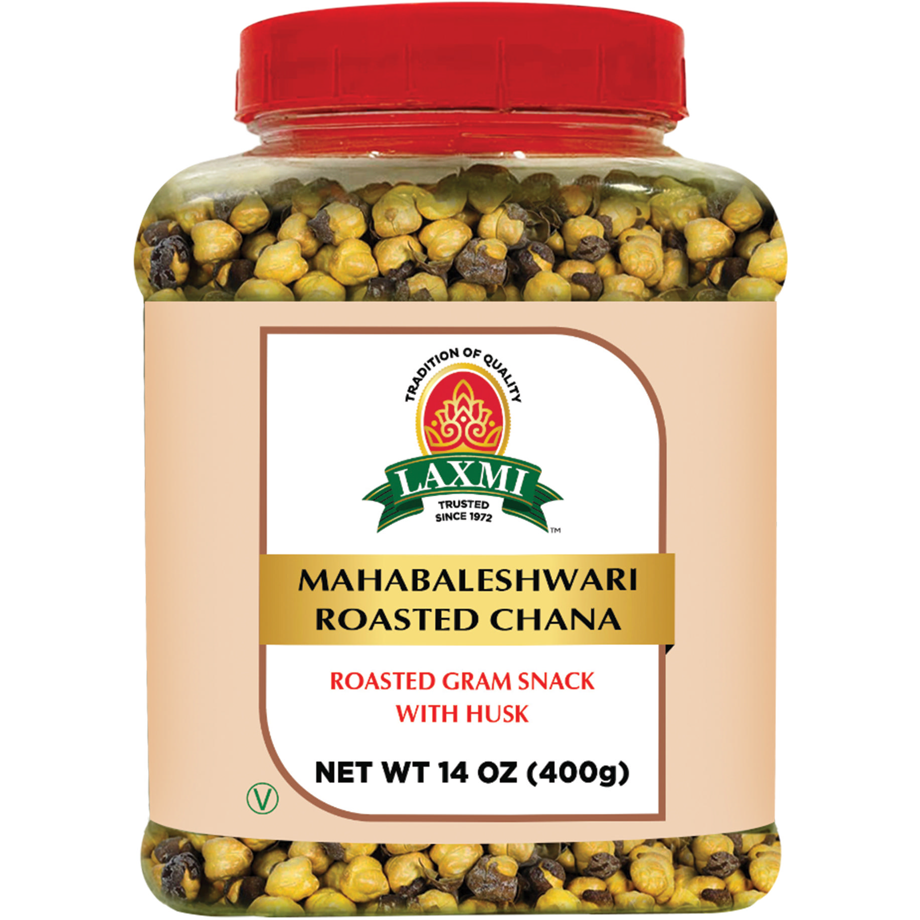 Laxmi Mahabaleshari Roasted Chana With Husk - 14 Oz (400 Gm)