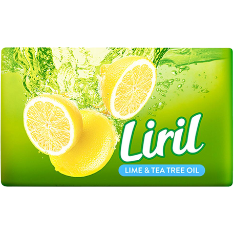 Case of 108 - Liril Lime & Tea Tree Oil - 125 Gm (4.4 Oz)