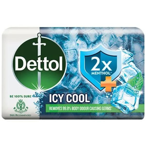 Dettol Icy Cool Soap Green - 125 Gm