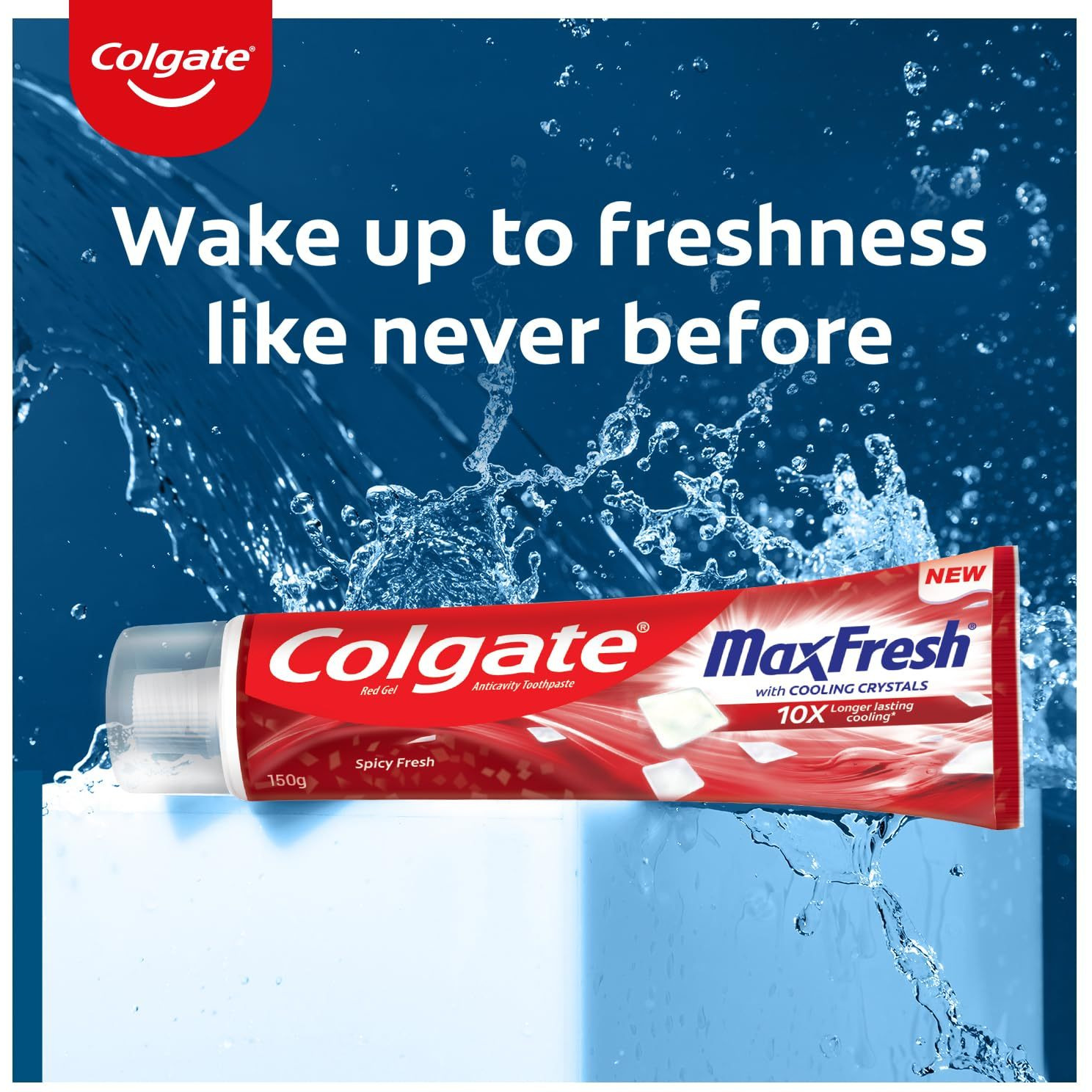 Colgate MaxFresh Red Toothpaste Spicy Fresh - 150 Gm