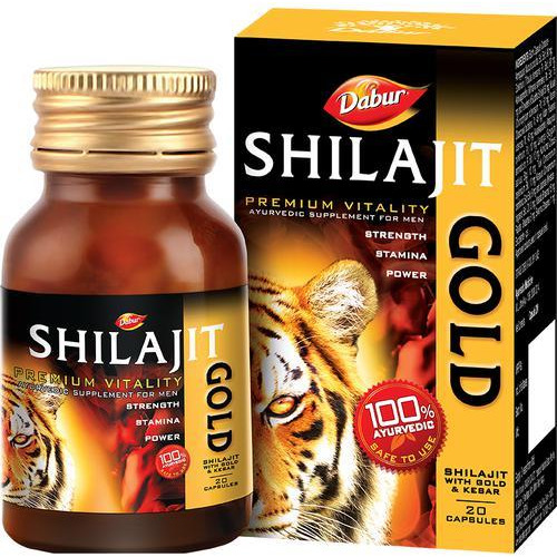 Dabur Shilajit Ayurvedic With Free Honey - 20 Capsules