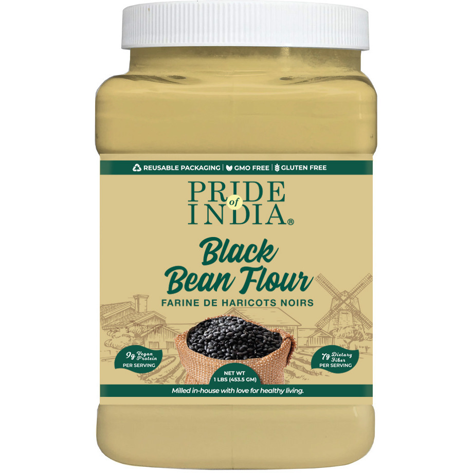 PRIDE OF INDIA Black Bean Flour (1 lbs)