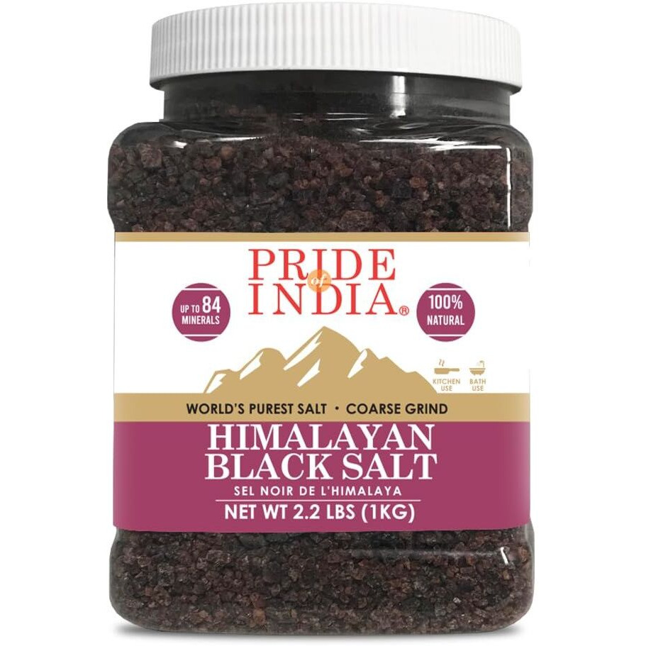 Himalayan Black Salt Coarse Grind 2.2 lbs