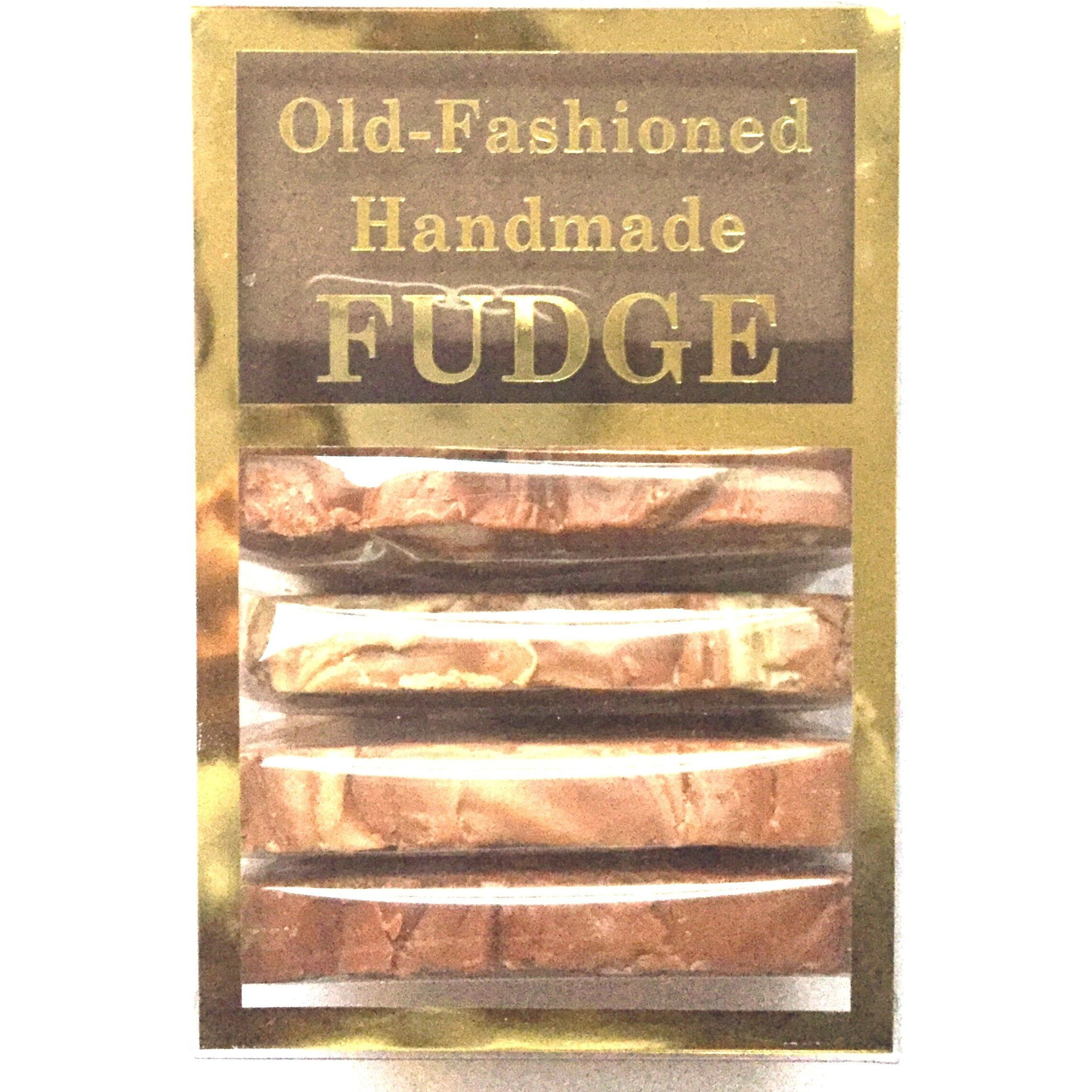 Old Fashioned Handmade Smooth Creamy Fudge - Signature Fudge Assorted Box (4 Slices - 1 Pound) 1.0 lbs oz