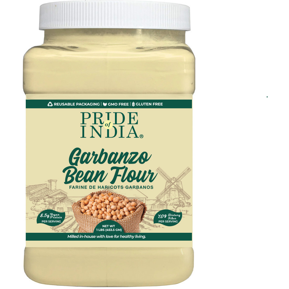 PRIDE OF INDIA Garbanzo Bean Flour (1 lbs)