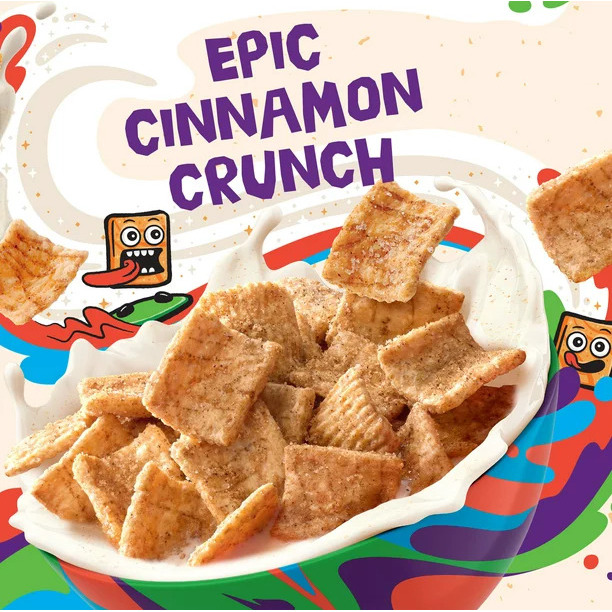 Original Cinnamon Toast Crunch Breakfast Cereal;  12 OZ Cereal Box