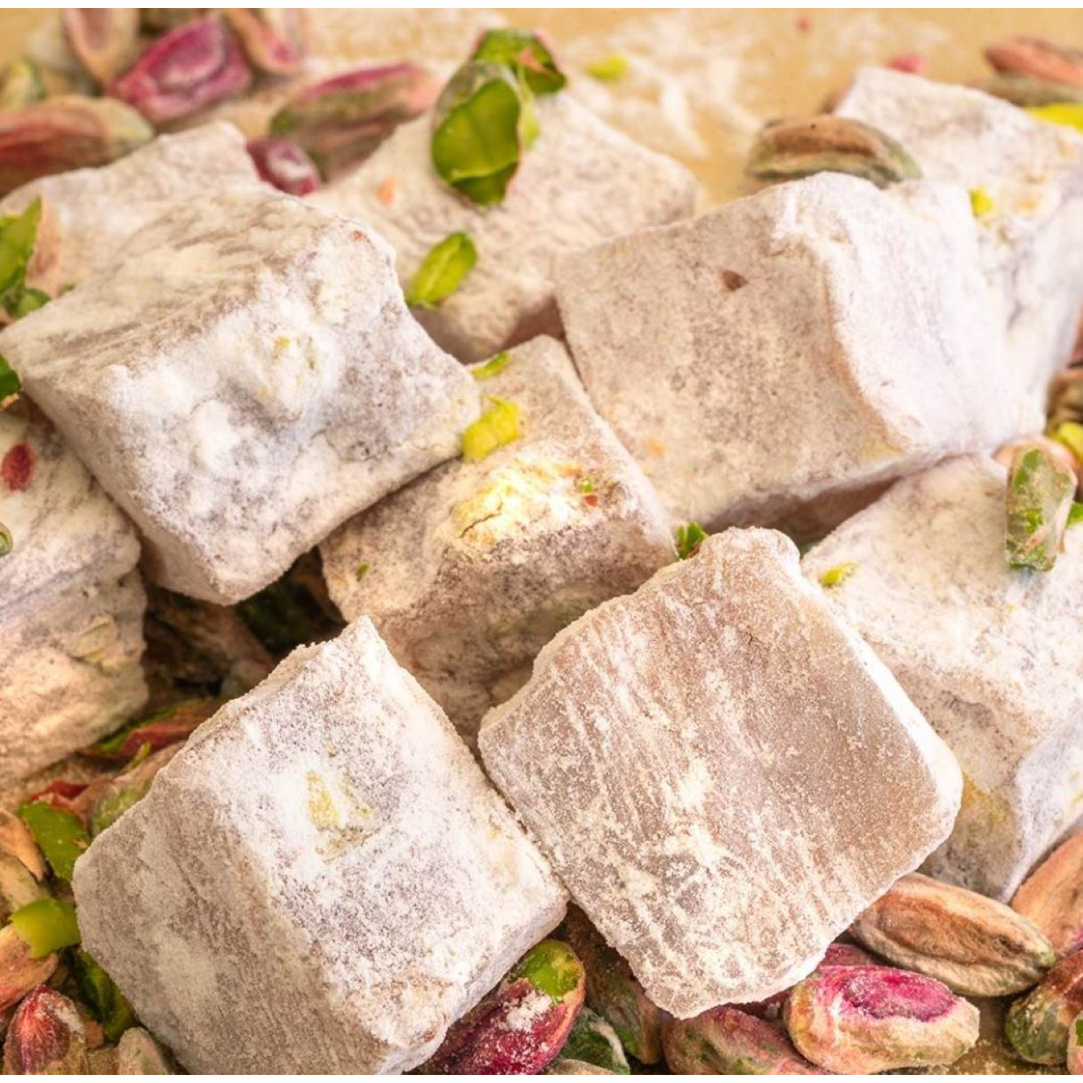 Hac Bekir Turkish Delight With Extra Pistachio 325 Gr.