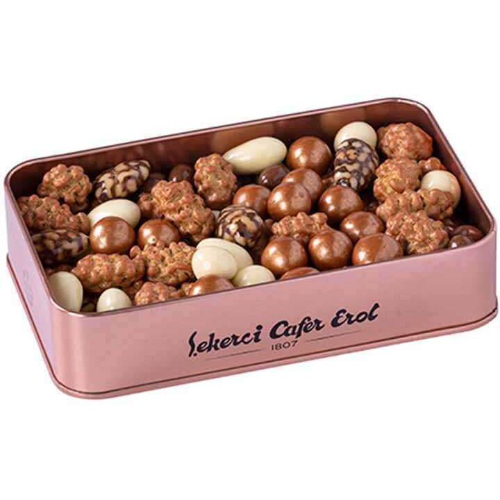 ??ekerci Cafer Erol Limited Edition Dragee - Bronze Tin Box 300 g