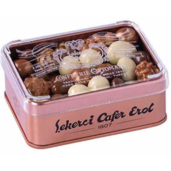 ??ekerci Cafer Erol Limited Edition Dragee - Bronze Tin Box - 150 g