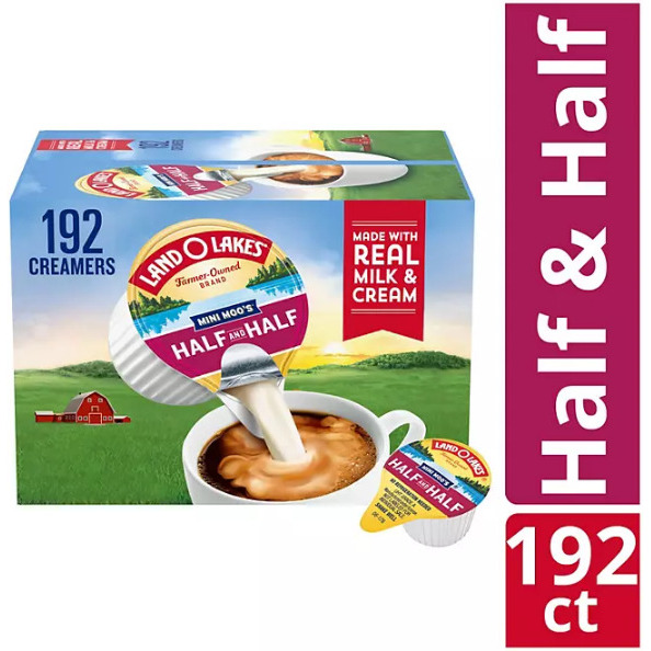 Land O'Lakes Mini Moo's Half and Half (192 ct.)