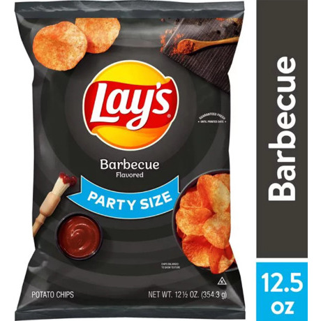 Lay's Potato Chips;  Barbecue Flavored;  12.5 oz