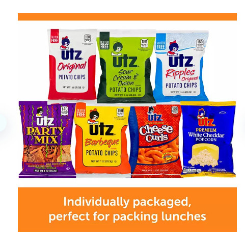 Utz Jumbo Snack Pack (1 oz.;  42 ct.)