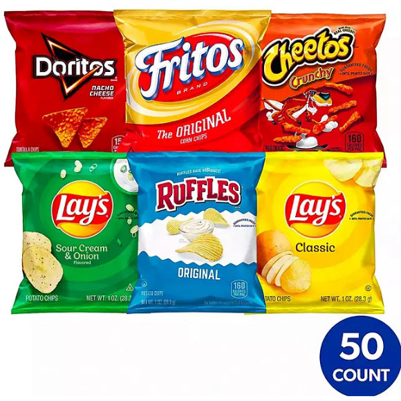 Frito-Lay Classic Mix Variety Pack (50 pk.)