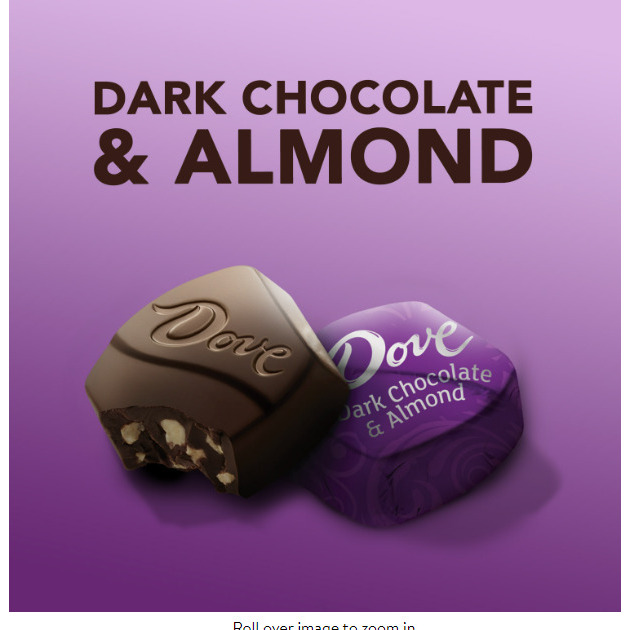 Dove Promises Dark Chocolate Almond Candy - 14.2 oz Bag