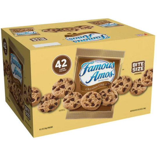 Famous Amos Chocolate Chip Cookies (2 oz.;  42 ct.)