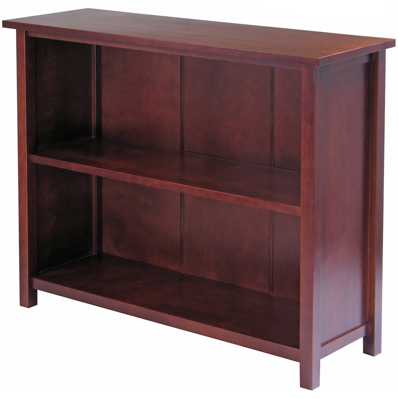 Milan Storage Shelf or Bookcase; 3-Tier; Long