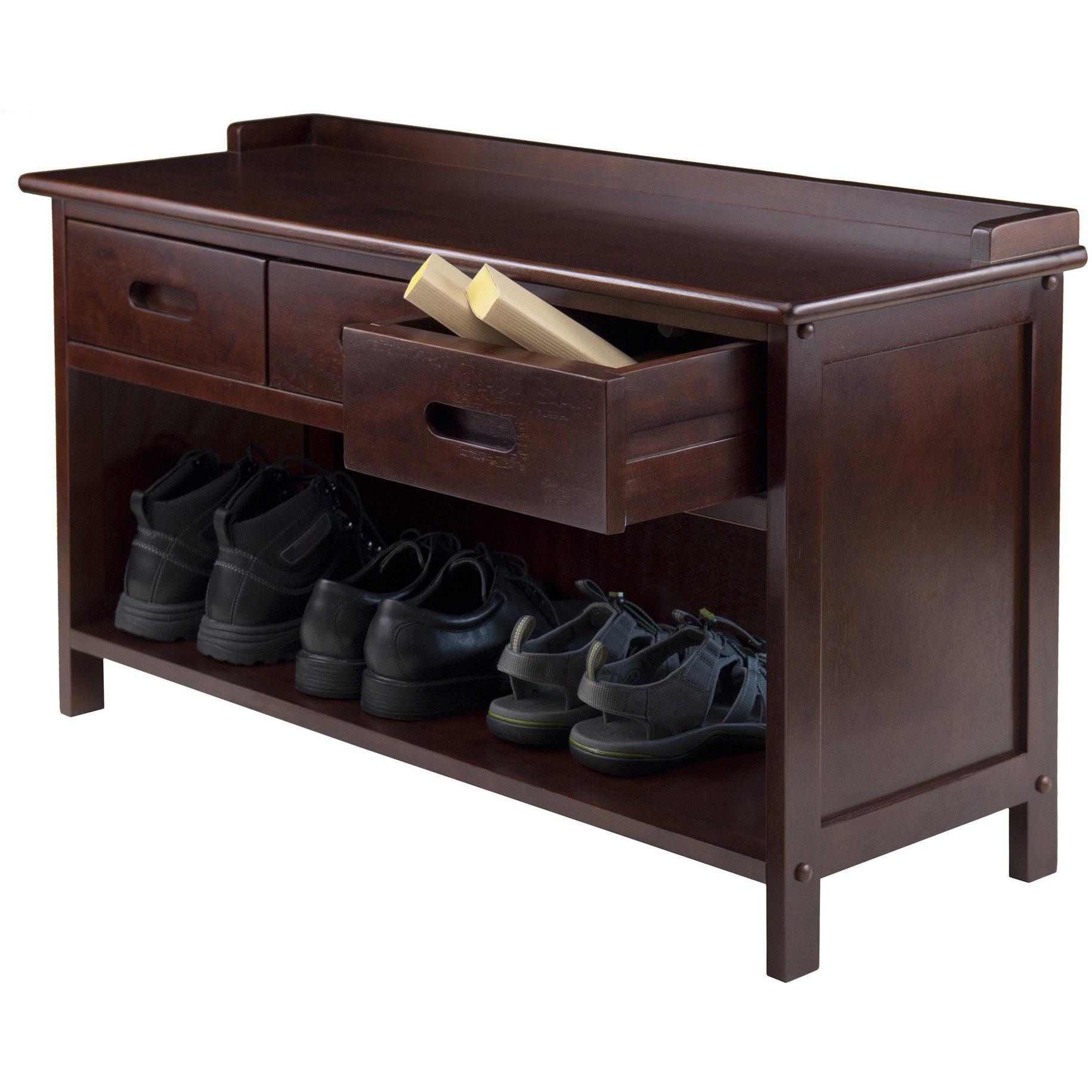 Adriana 3-Drawer Bench with Storage