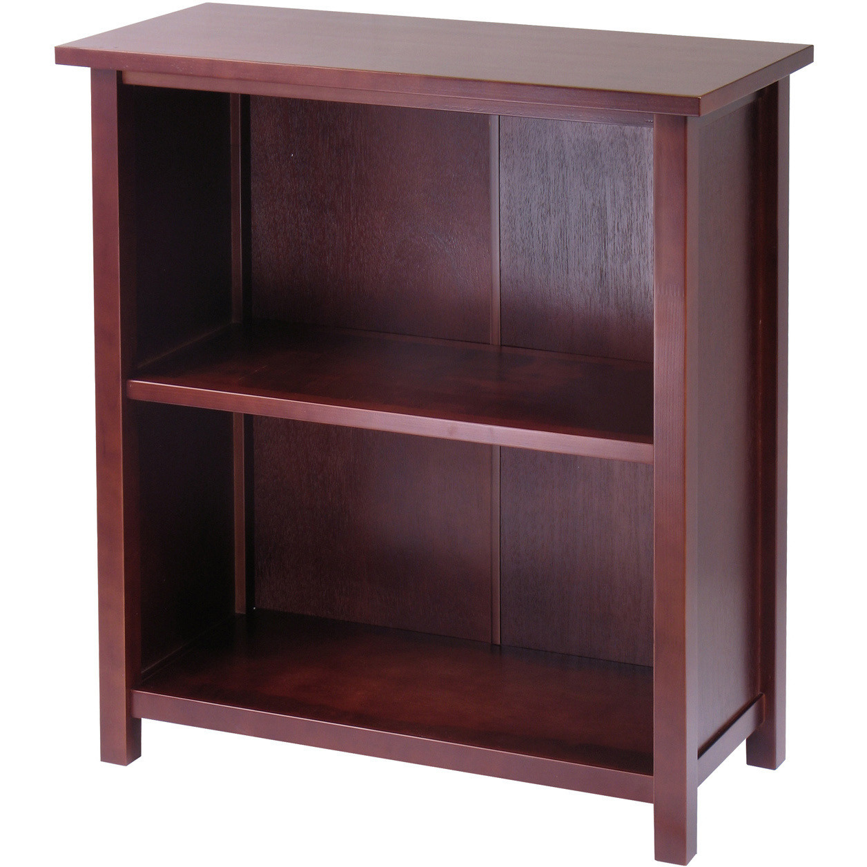 Milan Storage Shelf or Bookcase; 3-Tier; Medium