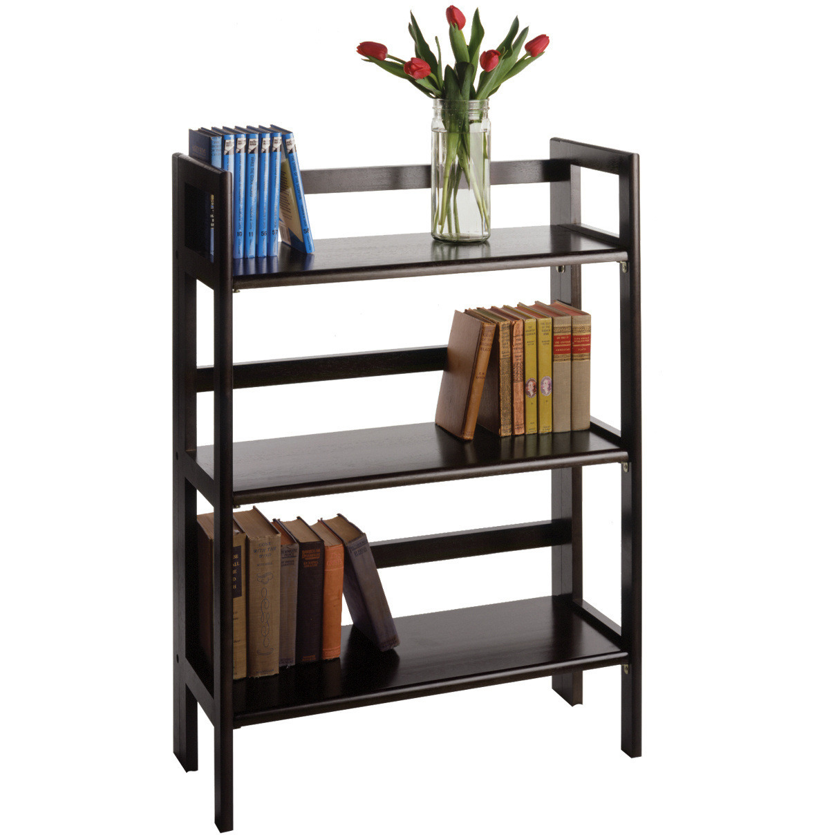 Terry Folding Bookcase Black