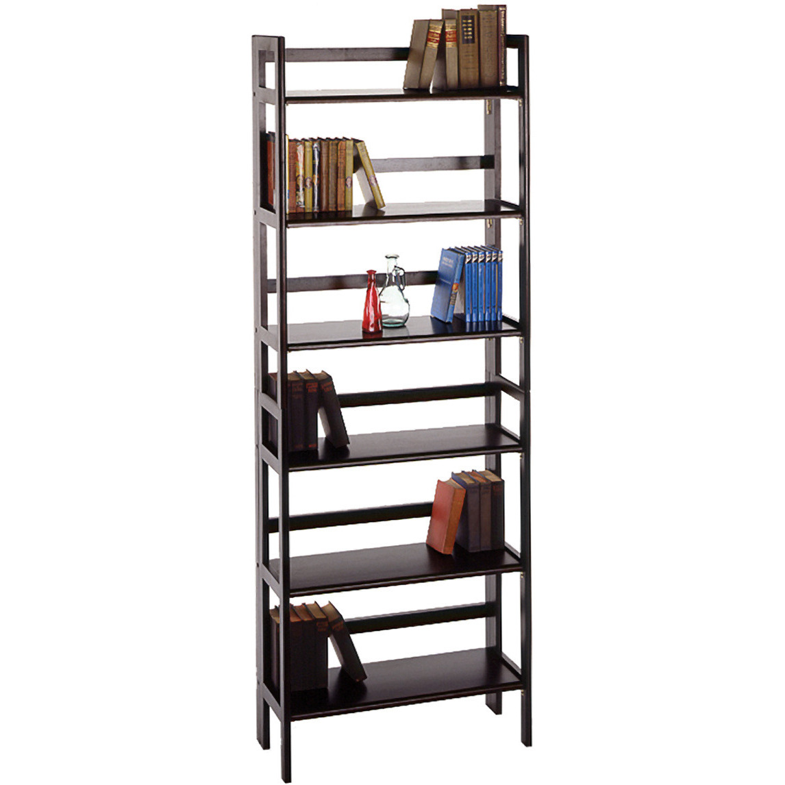 Terry Folding Bookcase Black