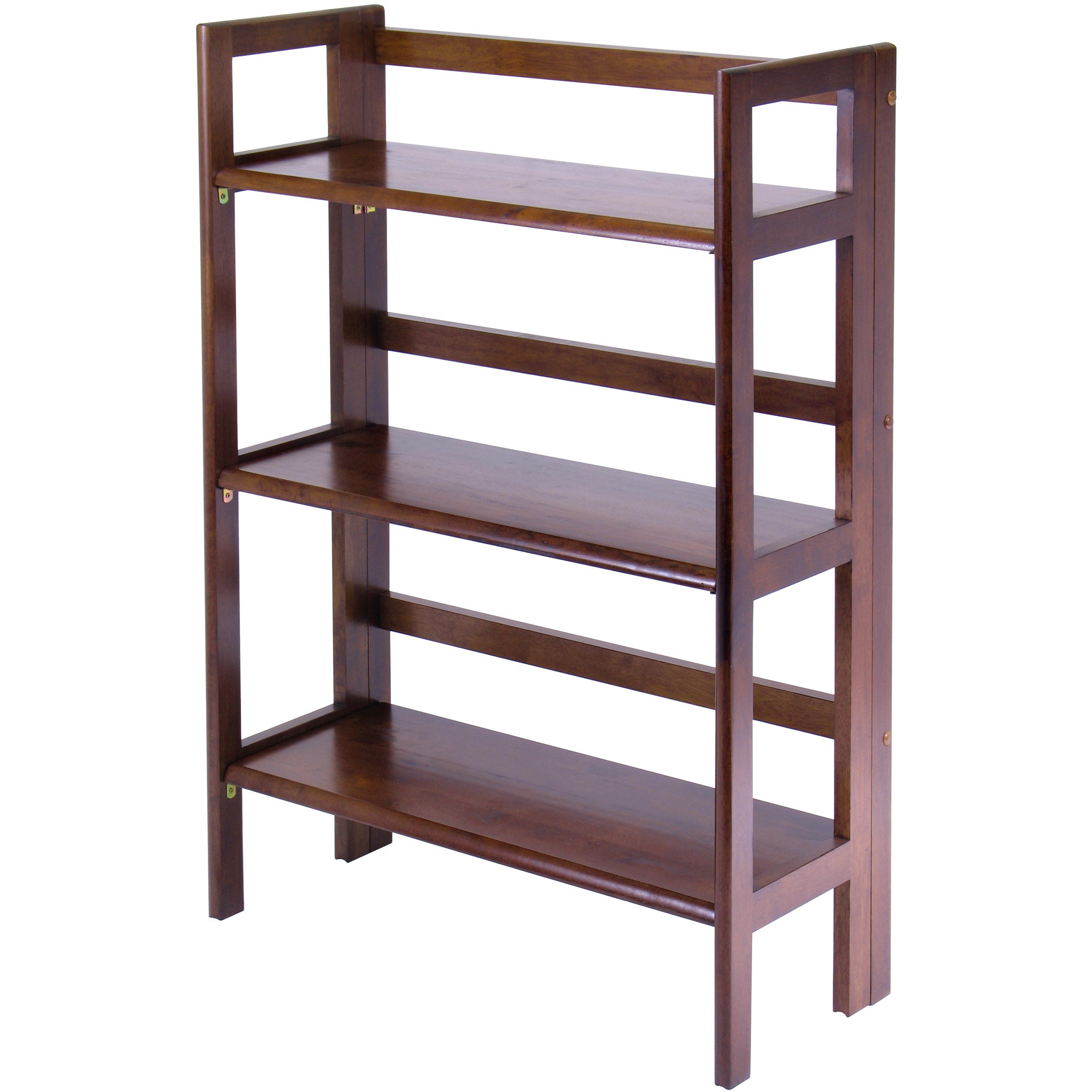 Terry Folding Bookcase Walnut