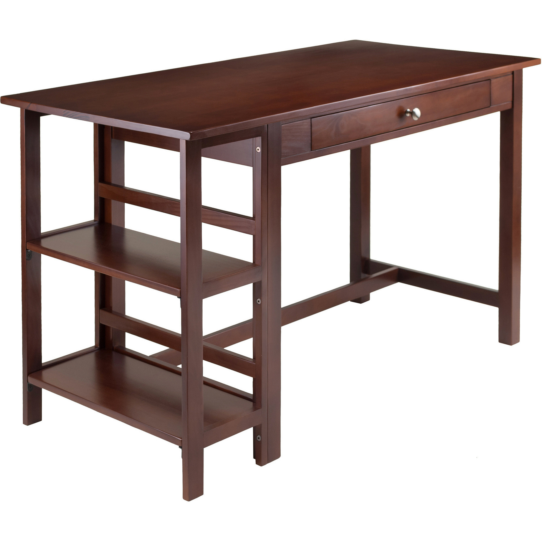 Velda Writing Desk with 2 Shelves