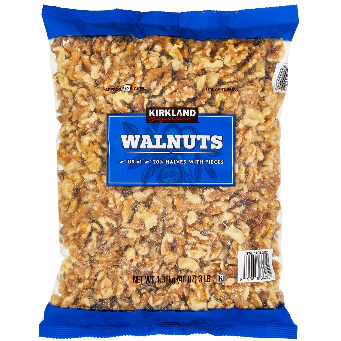 Kirkland Signature Walnut Halves, 3 lbs