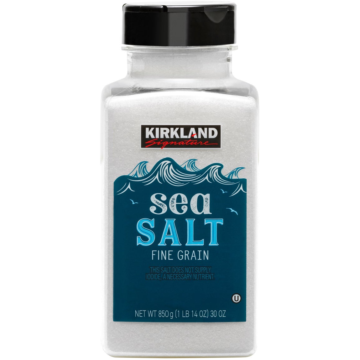 Kirkland Signature, Pure Sea Salt, 30 oz