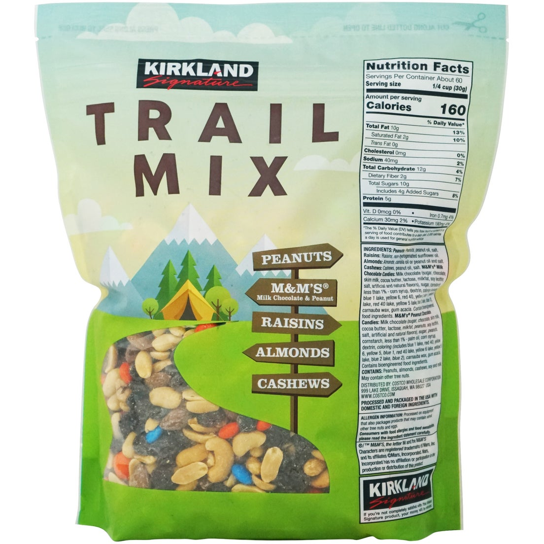 Kirkland Signature Trail Mix, 4 lbs