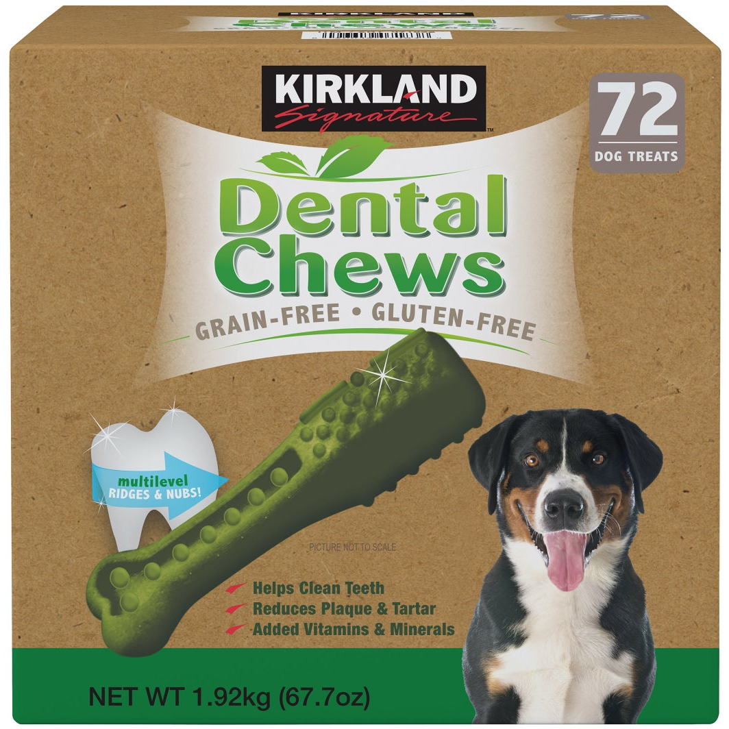 Kirkland Signature Dental Chews, 72-count