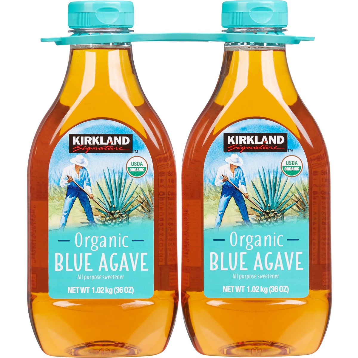 Kirkland Signature Organic Blue Agave, 36 oz, 2-count