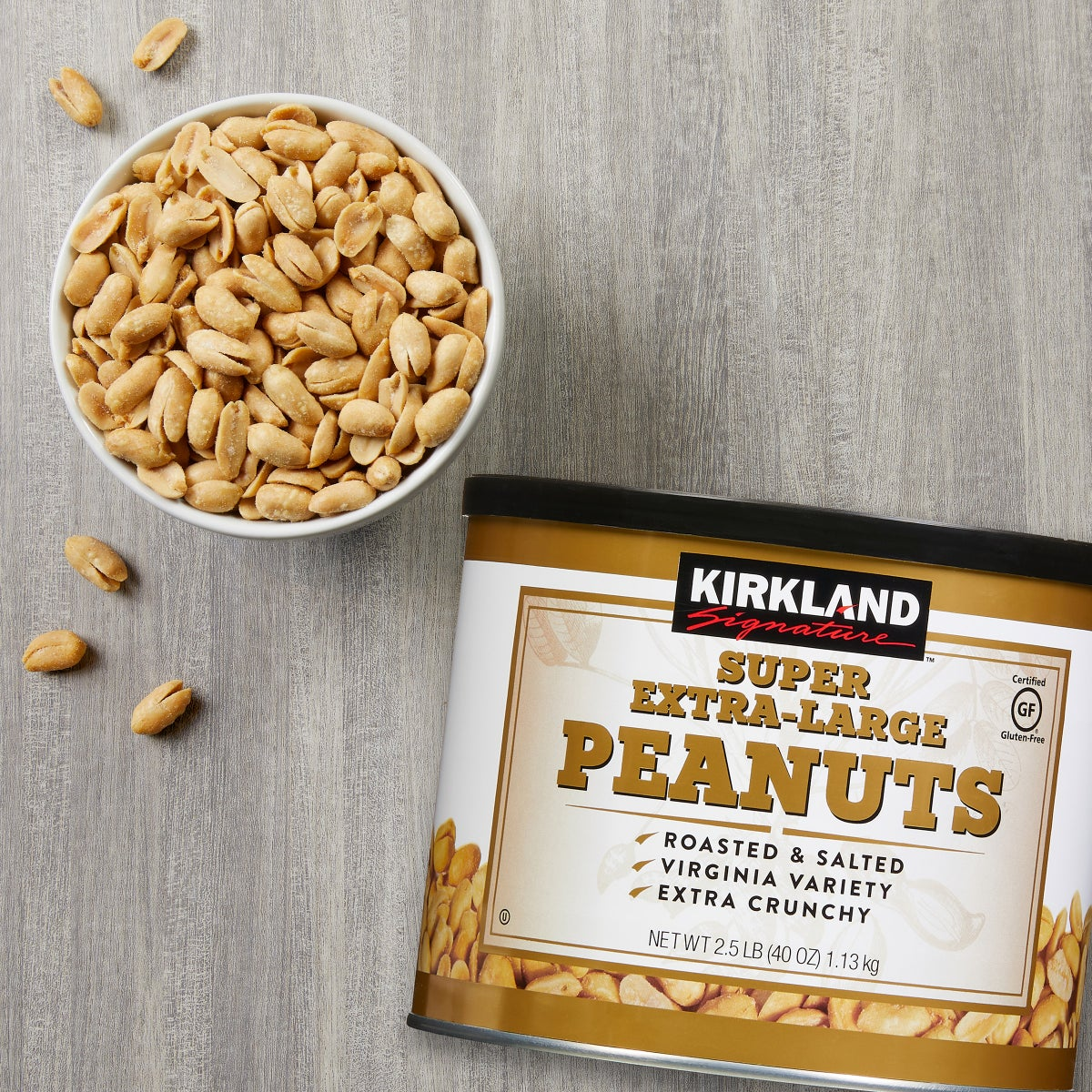 Kirkland Signature Super Extra-Large Peanuts, 2.5 lbs