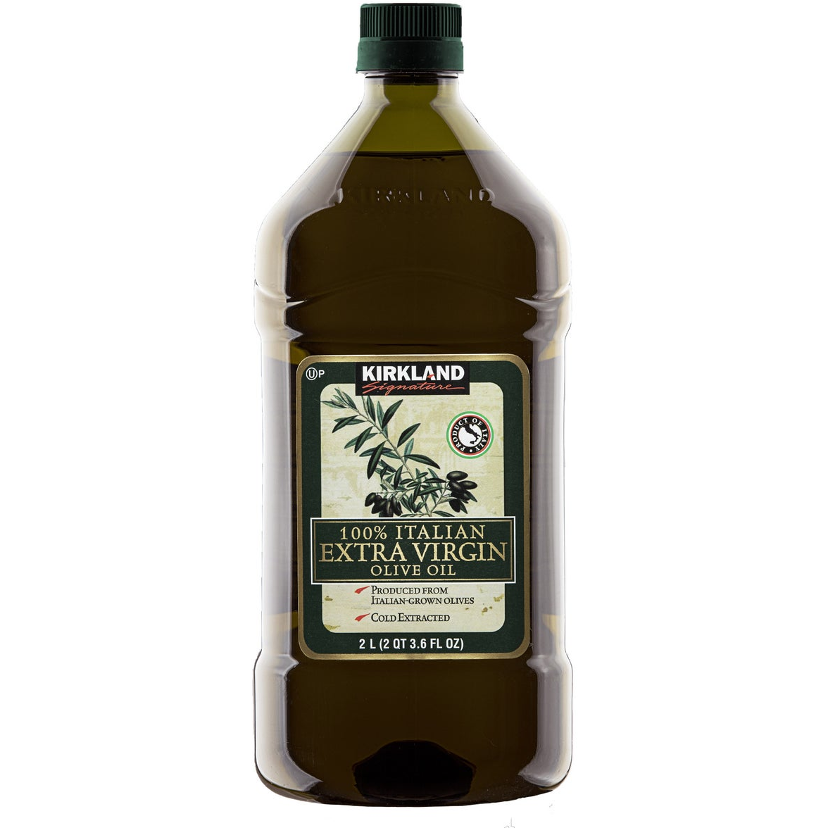 Kirkland Signature, Extra Virgin Italian Olive Oil, 2 L