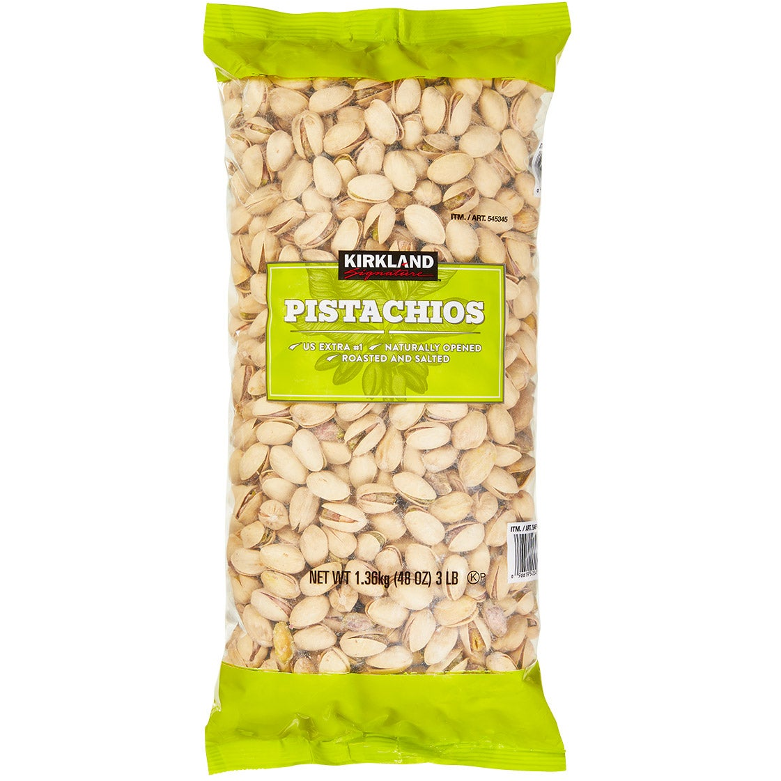 Kirkland Signature In-Shell Pistachios, 3 lbs