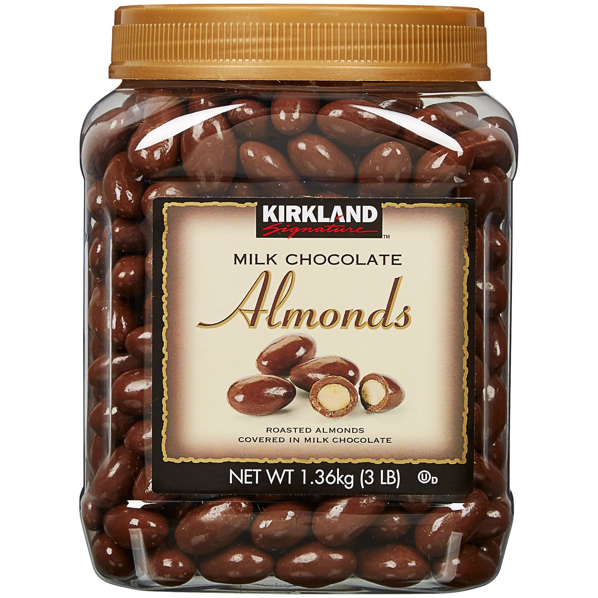 Kirkland Signature Almonds, Milk Chocolate, 3 lb