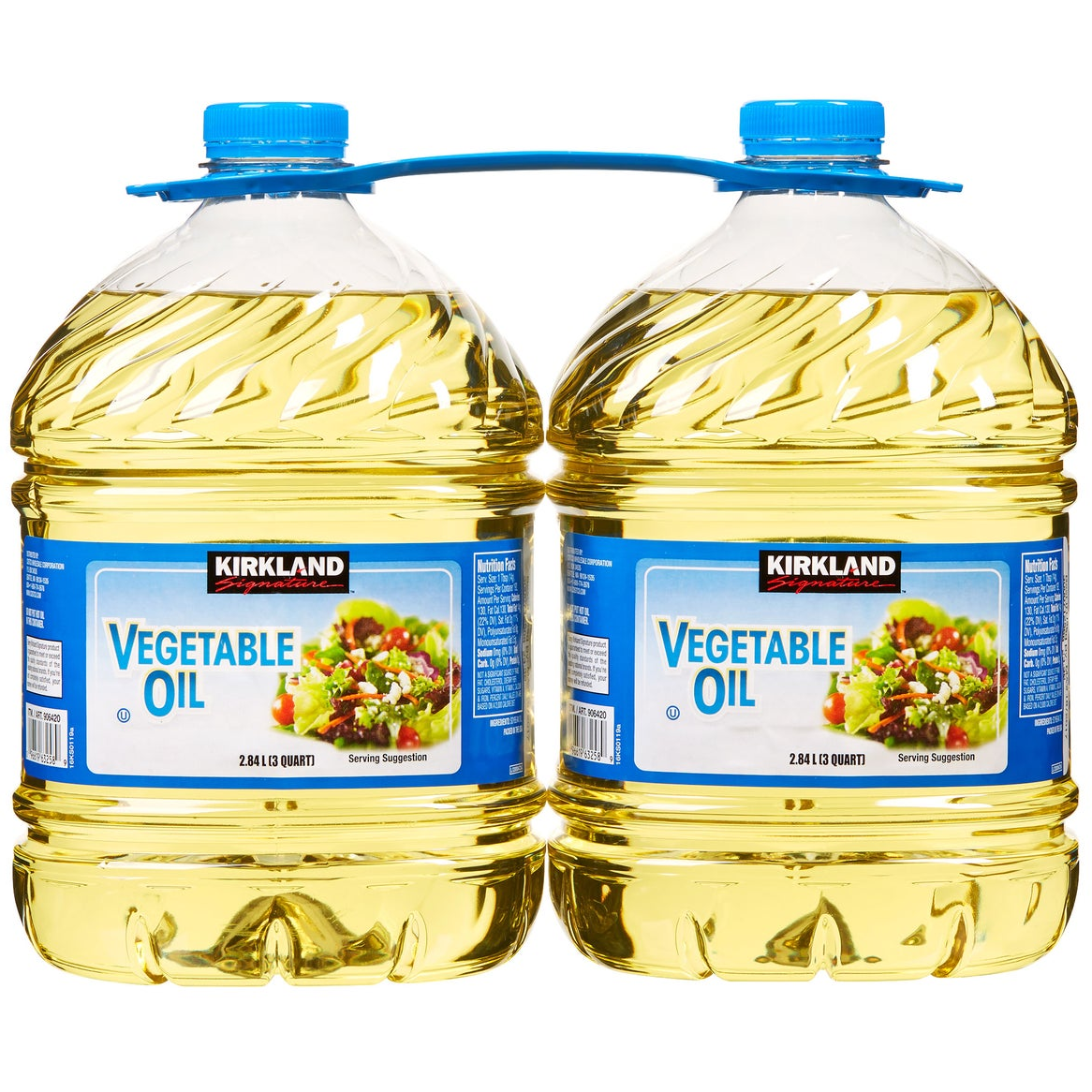 Kirkland Signature, Vegetable Oil, 3 qt, 2-Count