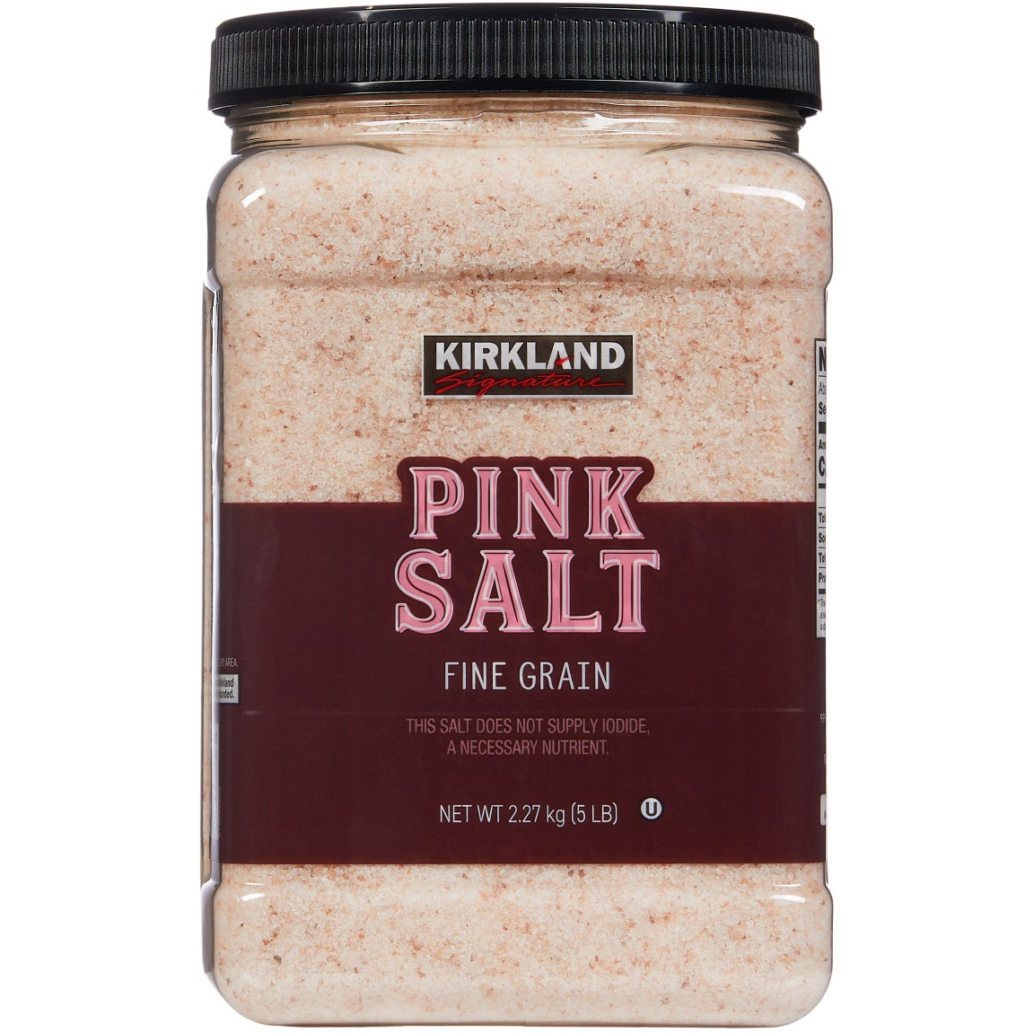 Kirkland Signature, Pink Salt, Fine Grain, 5 lbs