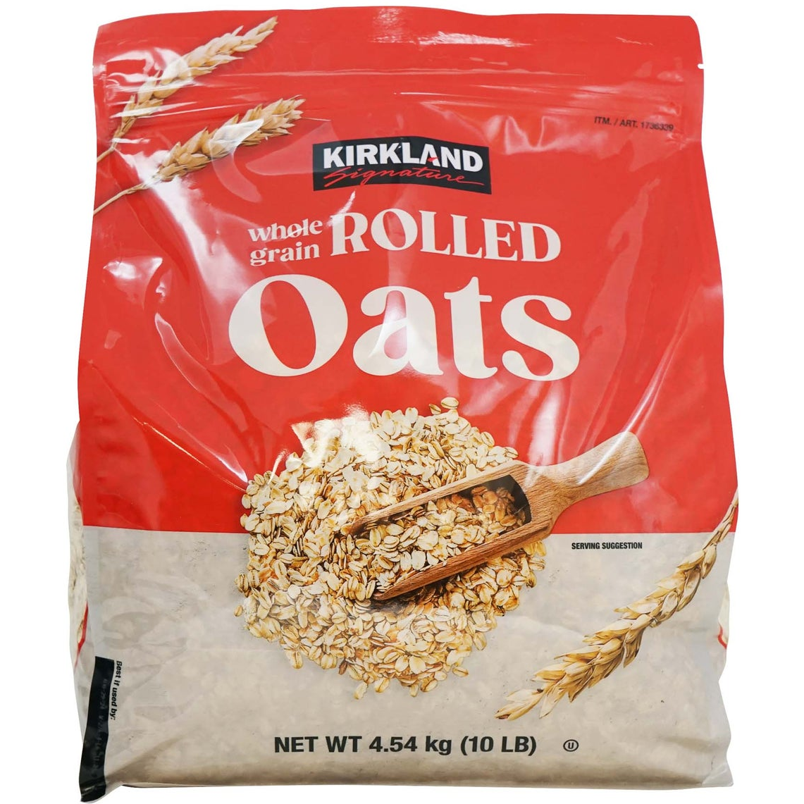 Kirkland Signature Whole Grain Rolled Oats, 10 LBS