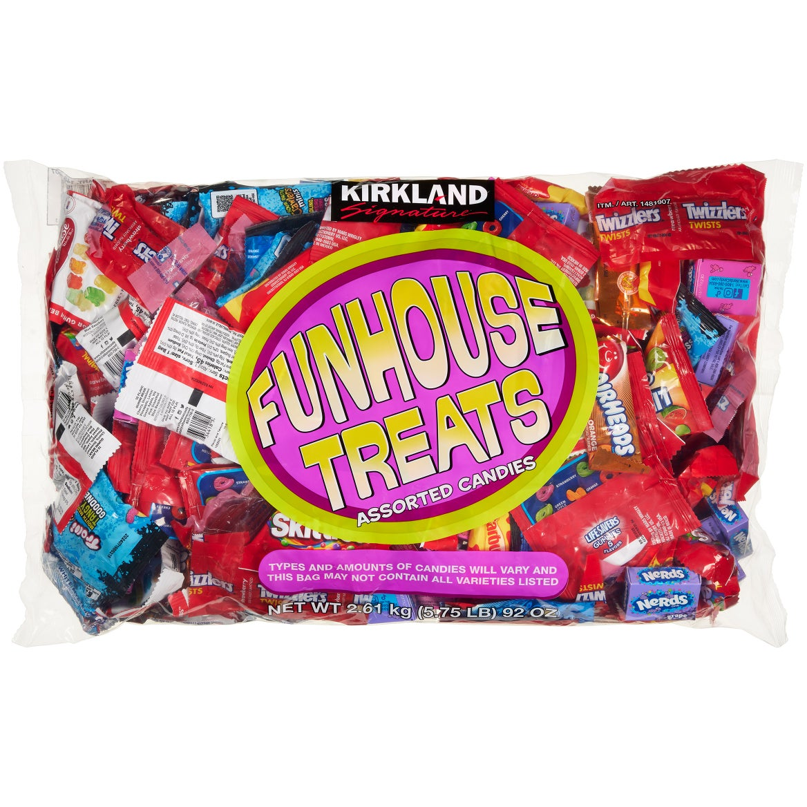 Kirkland Signature Funhouse Treats, Variety Pack, 92 oz