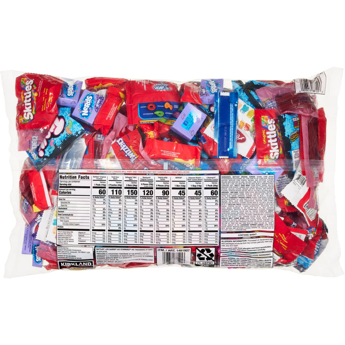 Kirkland Signature Funhouse Treats, Variety Pack, 92 oz